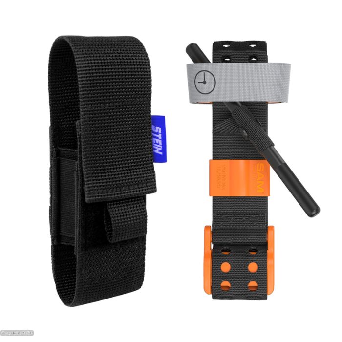 SAM XT Tourniquet - Orange with VAULT TQ Tourniquet Holster